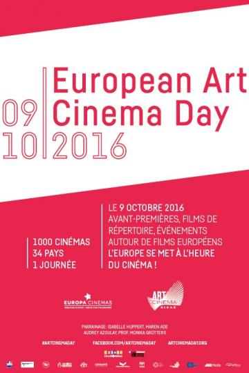 affiche journée Européenne du Cinéma Art et Essai 