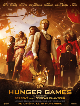 affiche du film  Hunger Games- la Ballade du serpent et de l'oiseau chanteur