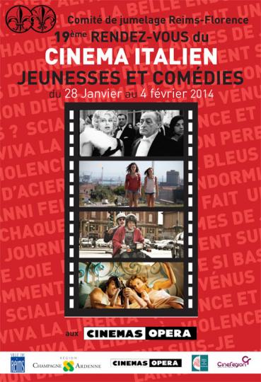 affiche 19ème Rendez-vous du cinéma italien 2/2