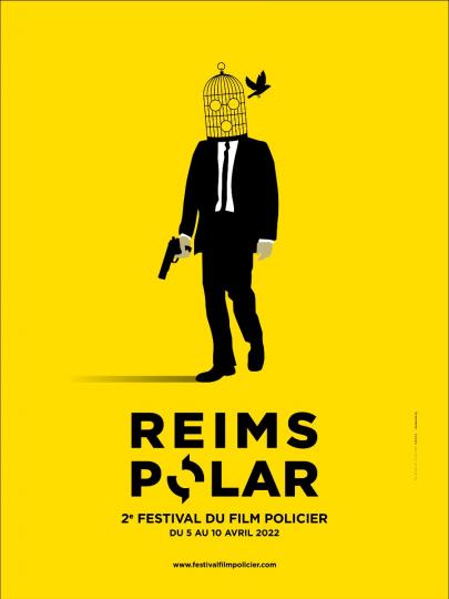 affiche 2e Festival du film Policier Reims 