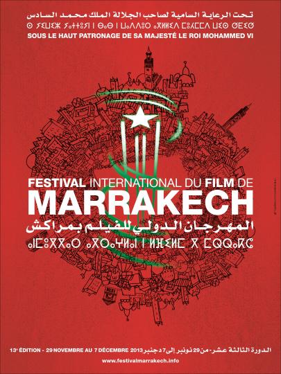 affiche 13ème Festival international du film de Marrakech