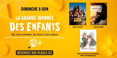 affiche Pathé Thillois Grande Journée des enfants 