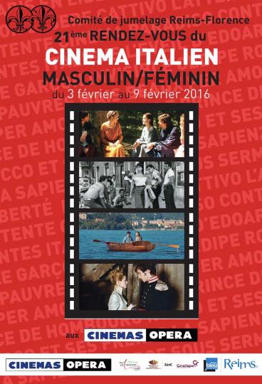 affiche 21e rendez-vous du cinéma italien 1/2