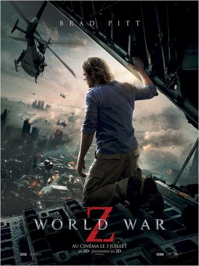 affiche World War Z (-12 ans)