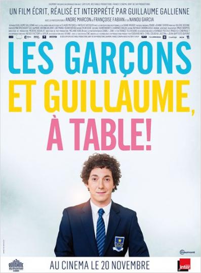 affiche Les Garçons et Guillaume à table