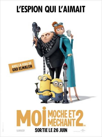 affiche Moi, moche et méchant 2