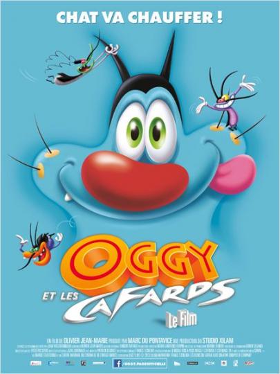 affiche Oggy et les cafards