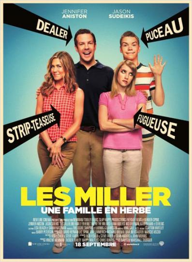 affiche Les Miller, une famille en herbe