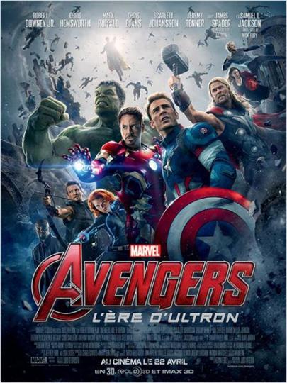 affiche Avengers l’ère d’Ultron