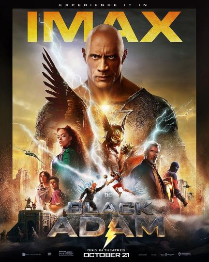 affiche Black Adam 