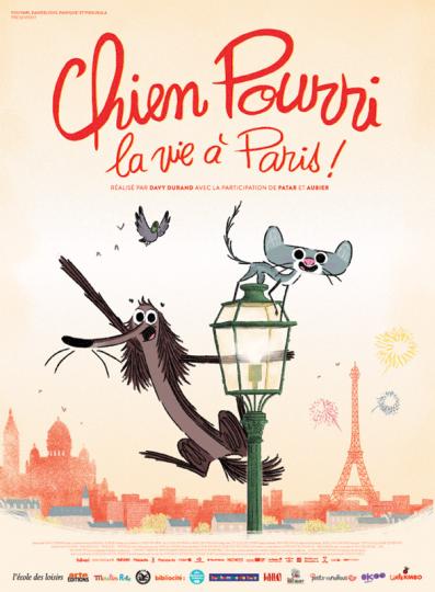 affiche Chien Pourri, la vie à Paris !