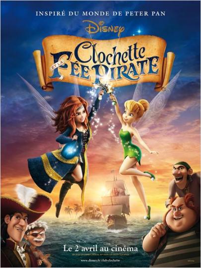 affiche Clochette et la fée pirate