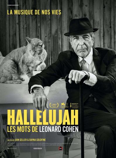 affiche Hallelujah, les mots de Leonard Cohen