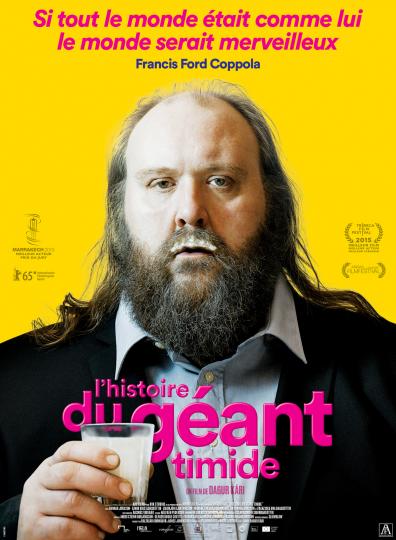 affiche L'histoire du géant timide