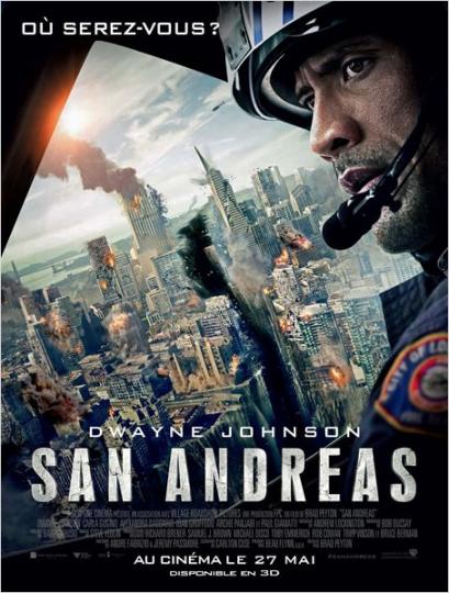 affiche San Andreas 3D
