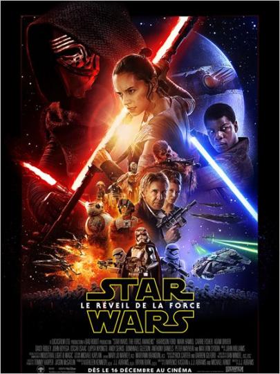 affiche Star Wars VII le réveil de la force