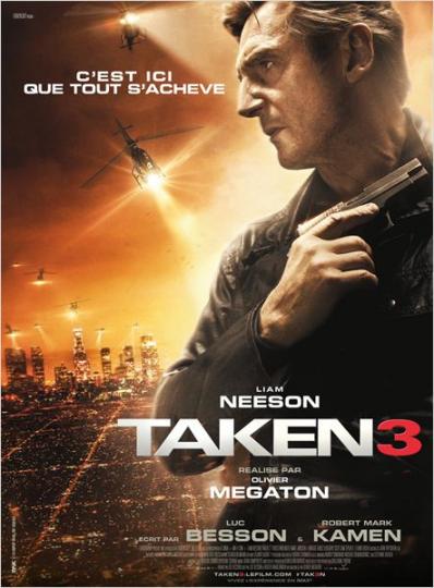 affiche Taken 3