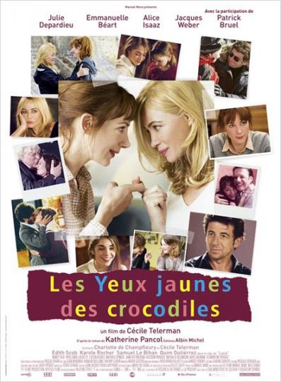 affiche Les yeux jaunes des crocodiles