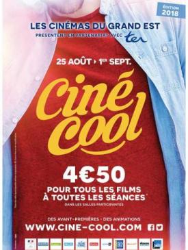 affiche du film programmation Ciné Cool 2018