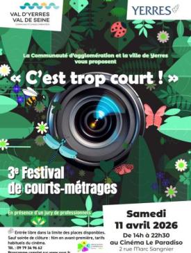 affiche du film 3e FESTIVAL DE COURTS METRAGES