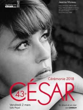 affiche du film Cérémonie des Césars  2018