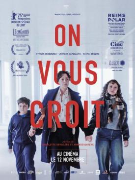 affiche du film On vous croit