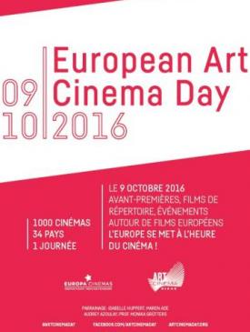 affiche du film journée Européenne du Cinéma Art et Essai 