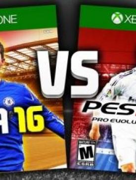 affiche du film « FIFA 16 » vs « PES 2016 » 