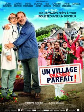 affiche du film Un village presque parfait 