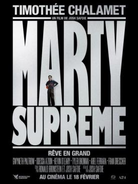 affiche du film Marty Supreme