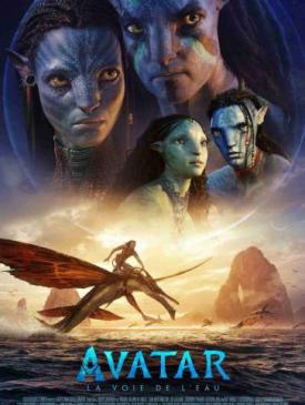 affiche du film Avatar 2 La voie de l'eau