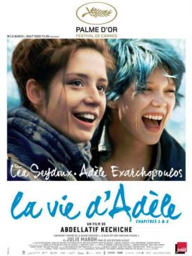affiche du film La vie d'Adèle – chapitres 1 & 2