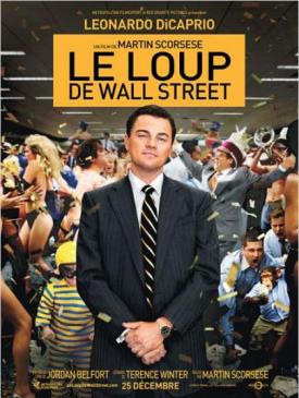 affiche du film Le loup de Wall Street
