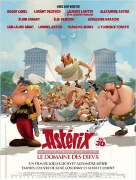 affiche du film Astérix Le domaine des dieux