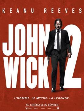affiche du film John Wick 2