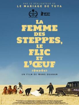 affiche du film La Femme des steppes, le flic et l'œuf