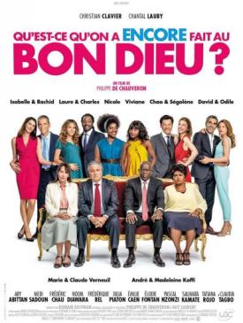 affiche du film Qu'est-ce qu'on a encore fait au Bon Dieu ?