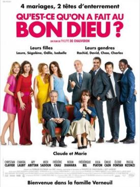 affiche du film Qu'est-ce qu'on a fait au bon dieu ? 
