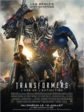 affiche du film Transformers - l'âge de l'extinction